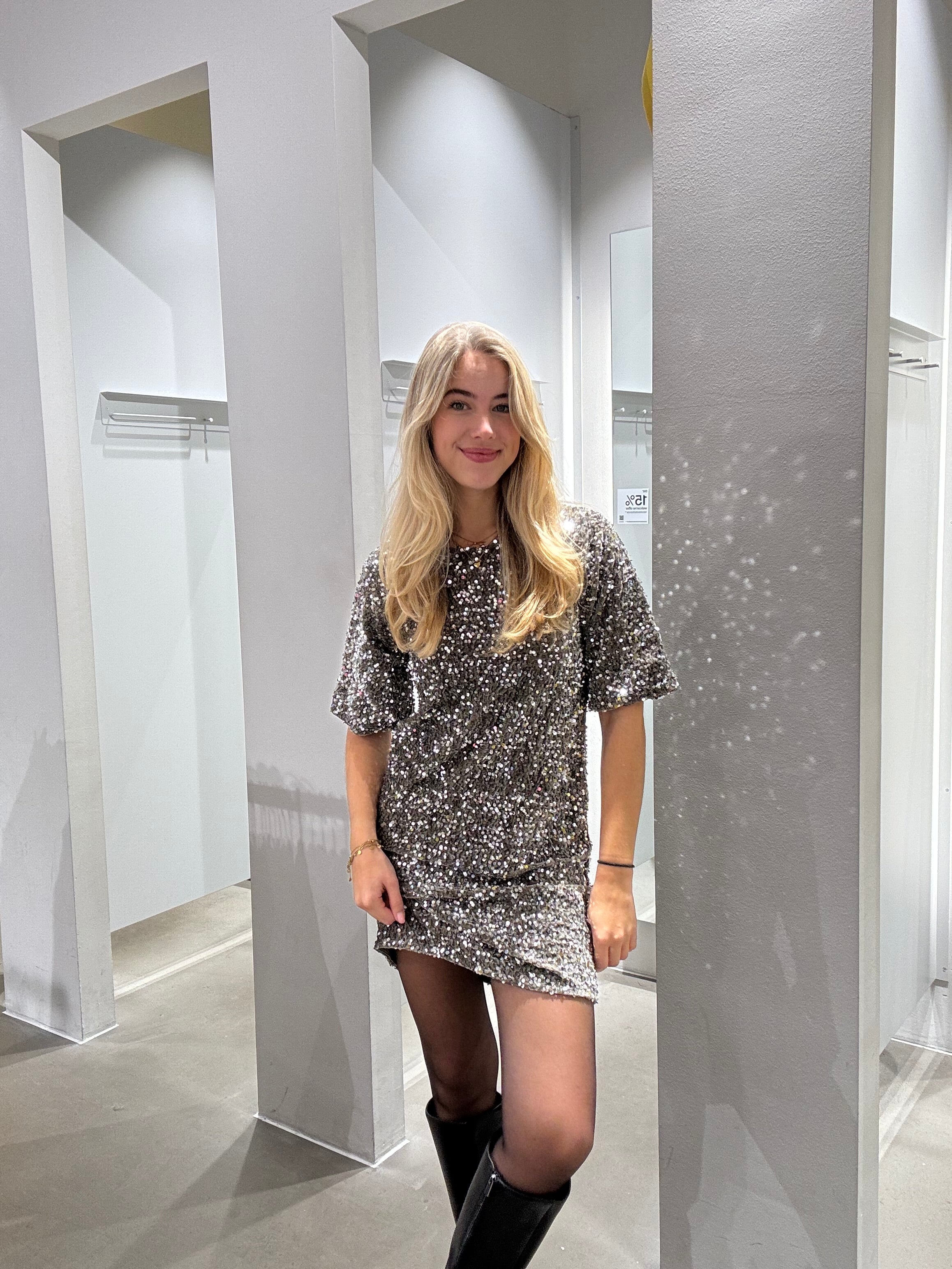 PCKAM Short Dress - Morel