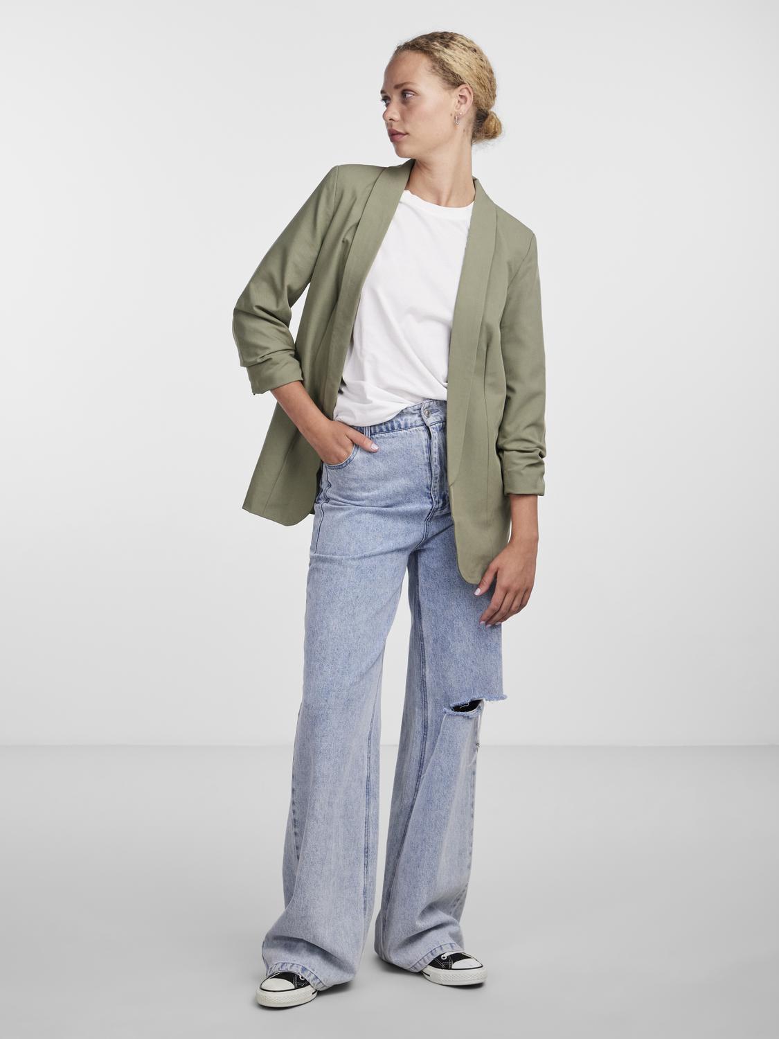 PCBOSELLA Blazer - Deep Lichen Green