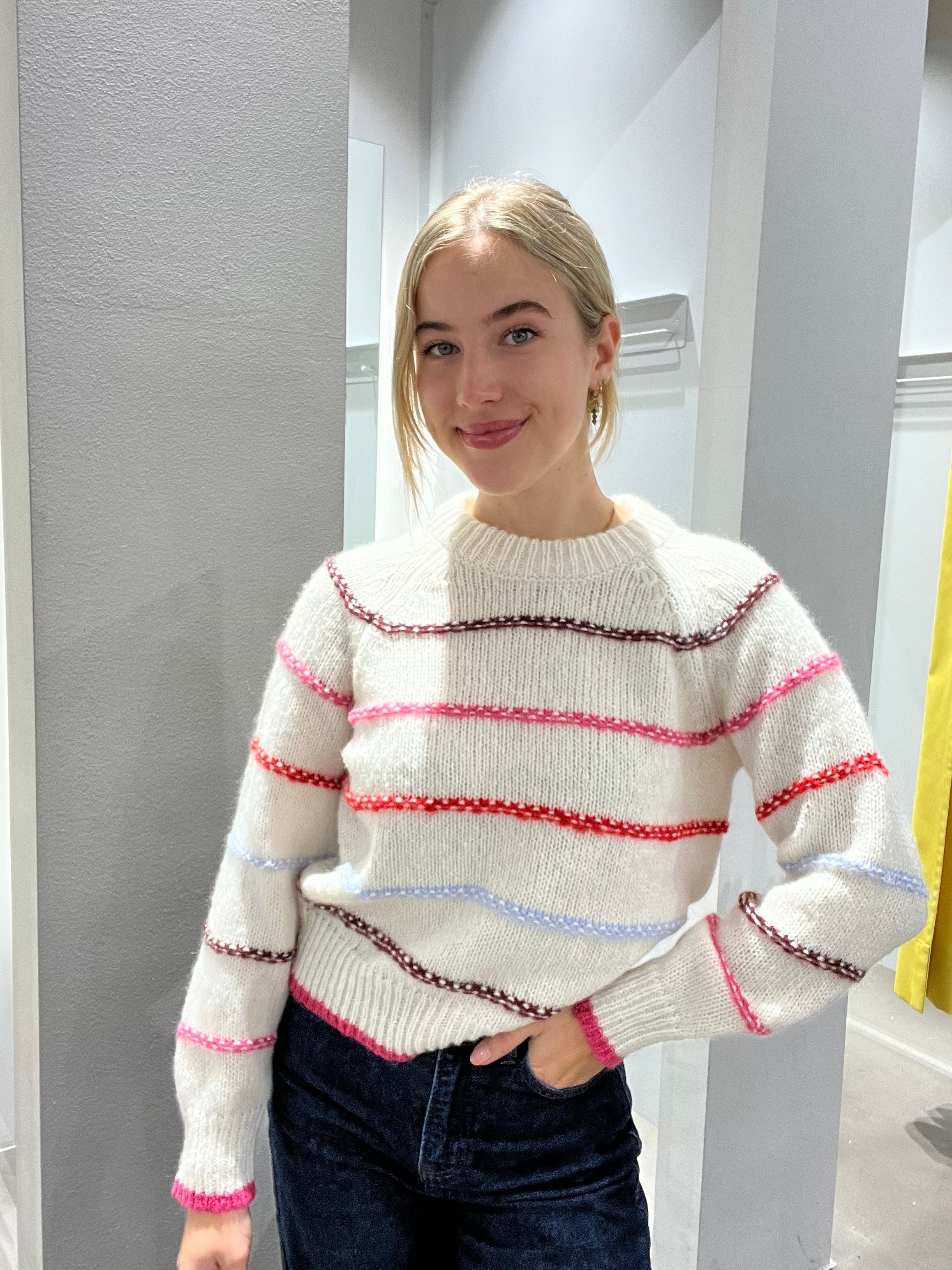 PCNELIA Pullover - Birch