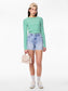 PCSUMMER Shorts - Light Blue Denim