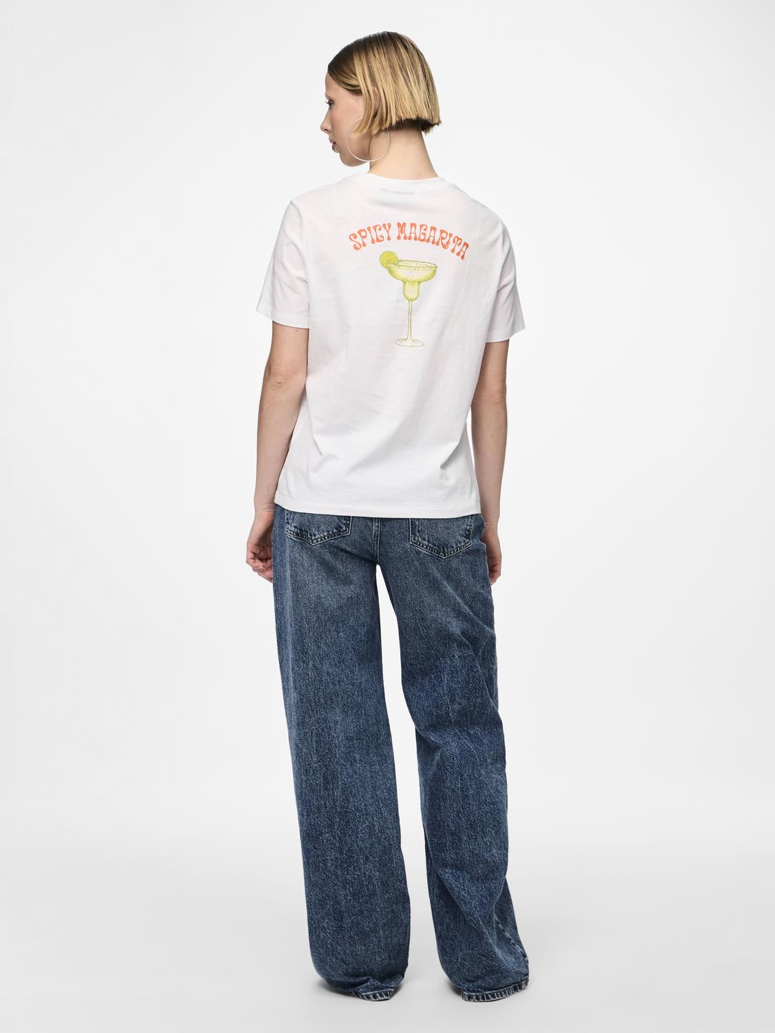 PCKILANA T-Shirt - Bright White