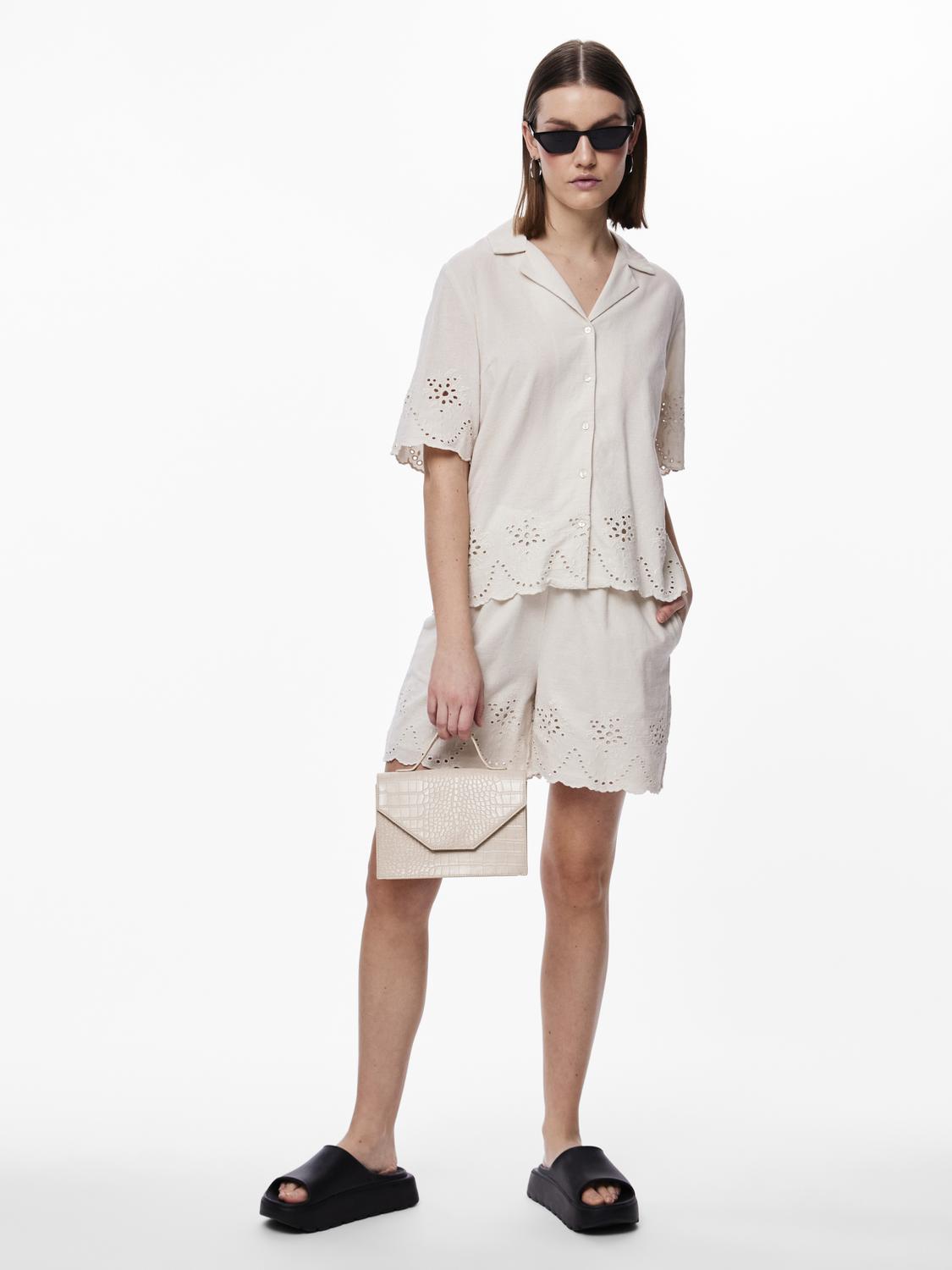 PCALMINA Shorts - Birch
