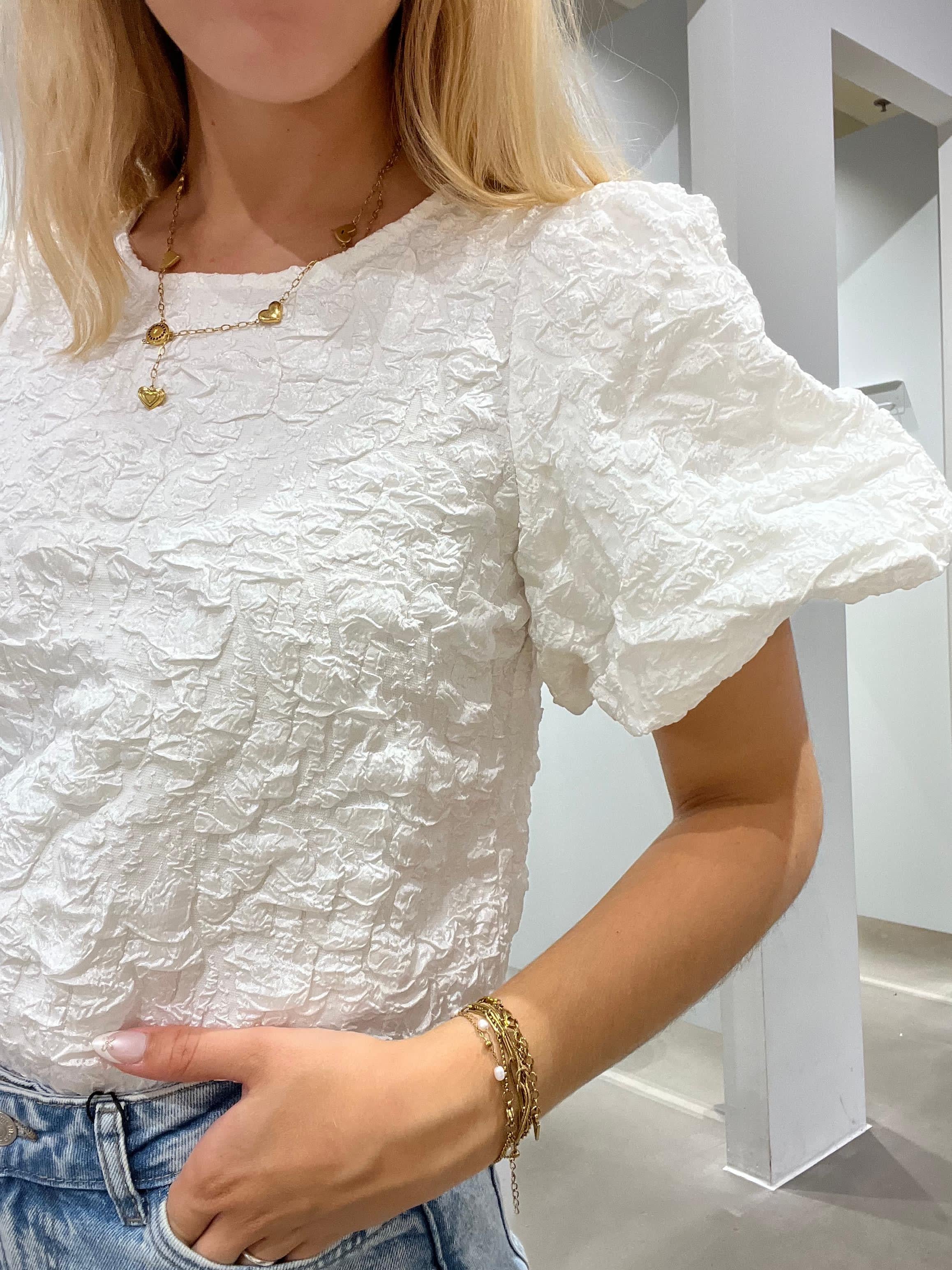 PCGRETCHEN Top - Cloud Dancer