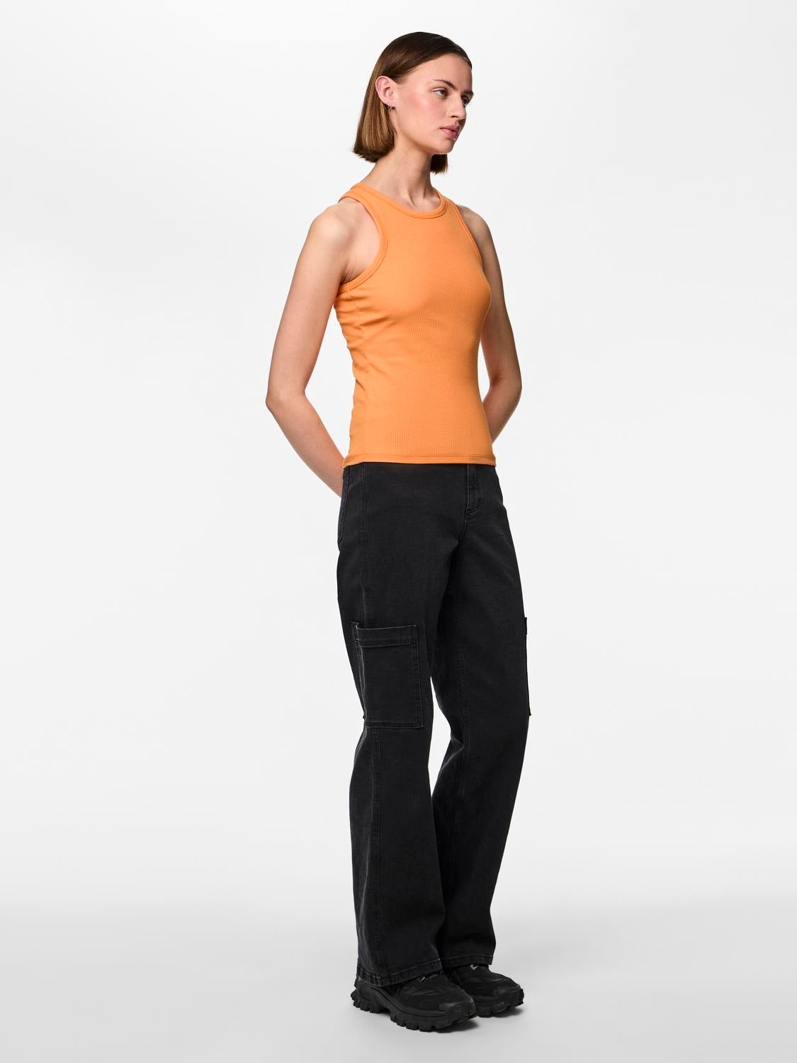 PCRUKA Tank Top - Tangerine