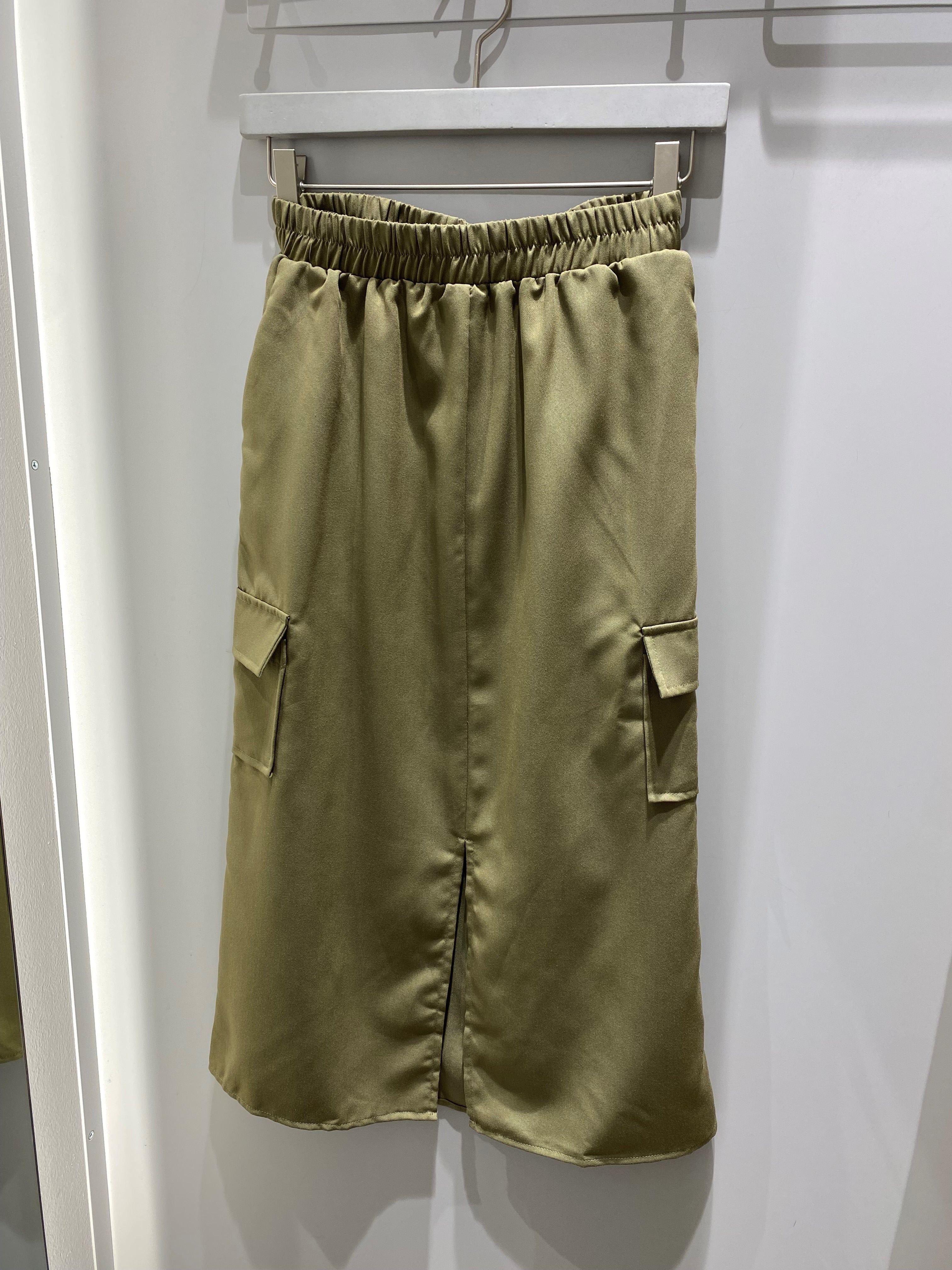 PCCARLY Skirt - Deep Lichen Green