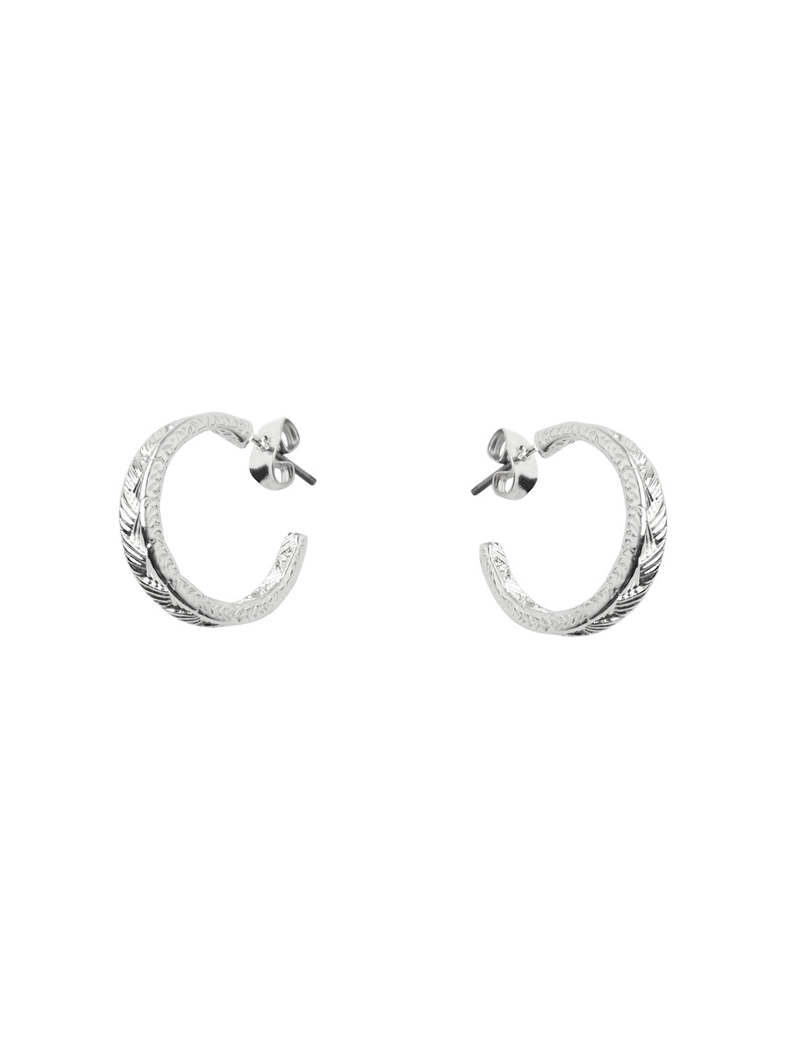 PCBINKA Earrings - Silver Colour