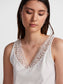 PCLACY Singlet - Cloud Dancer