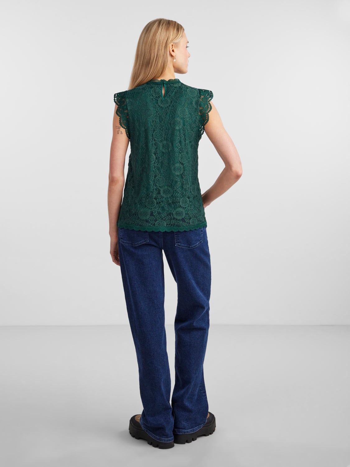 PCOLLINE T-Shirts & Tops - Trekking Green