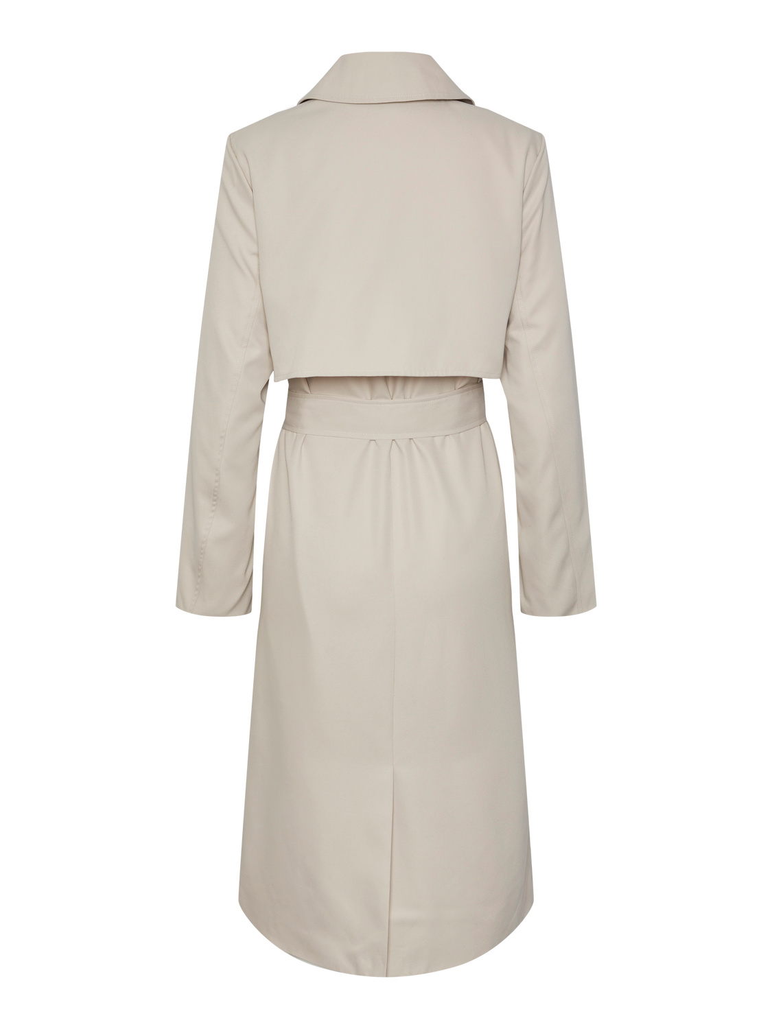 PCSCARLETT Coat - Silver Gray