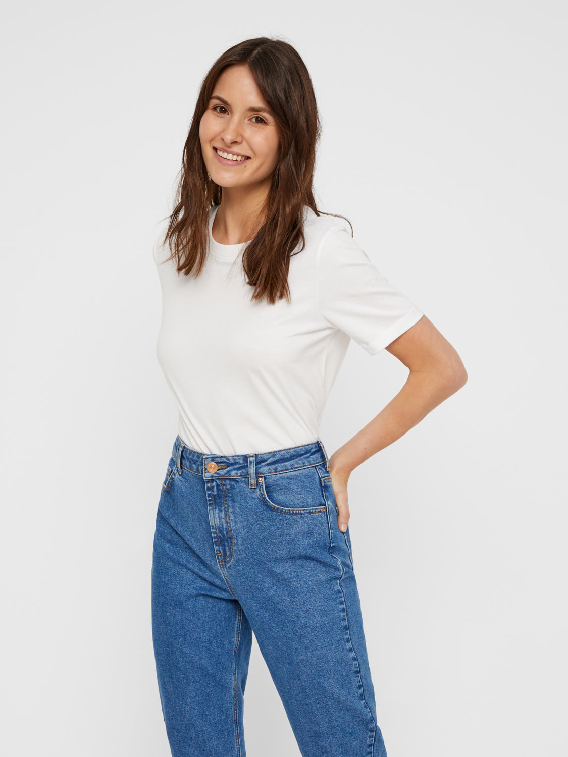 PCRIA T-shirt - bright white