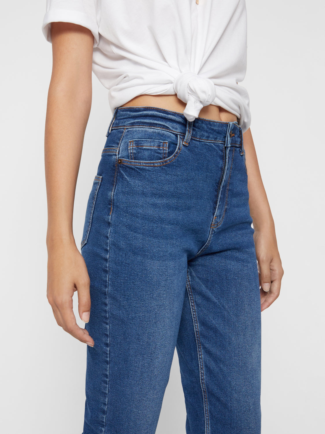 PCKESIA Jeans - Dark Blue Denim