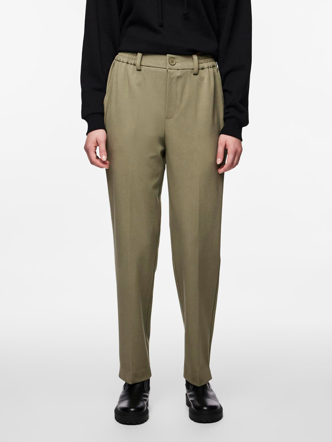 PCCAMIL Pants - Deep Lichen Green