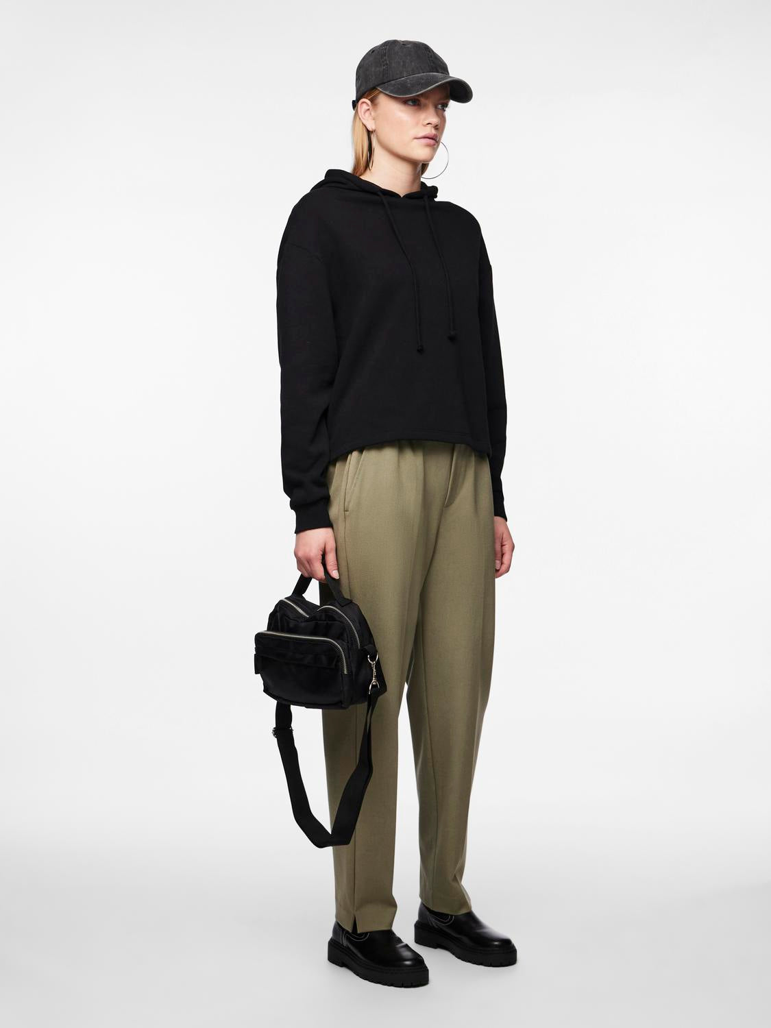 PCCAMIL Pants - Deep Lichen Green